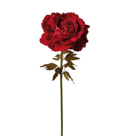 RAMO PEONIA 4848130 CM - ROSSO